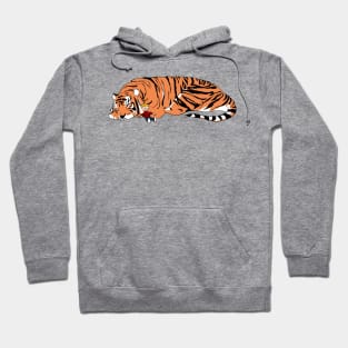 Tiger and toy Hoodie